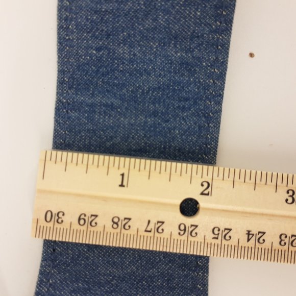 Vintage Denim Jean Rhinestone 1980's Concho stud's - Picture 15 of 16